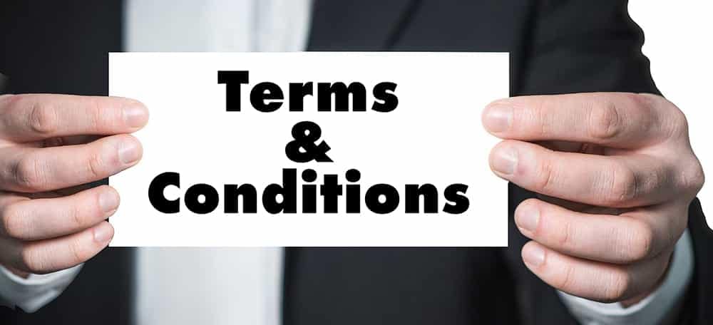 Terms And Conditions