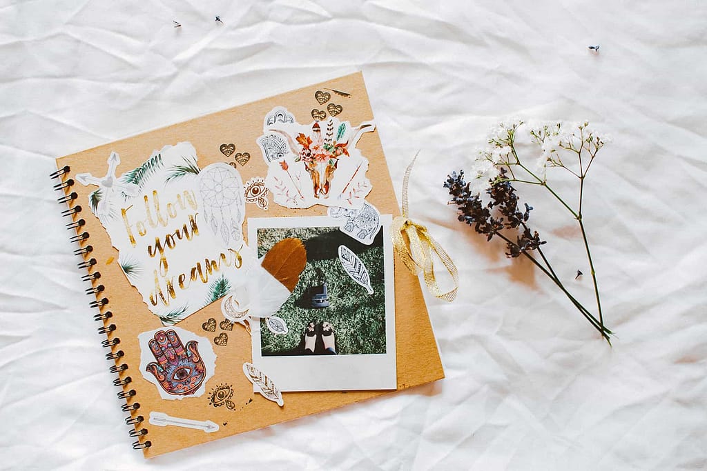Scrapbooking items