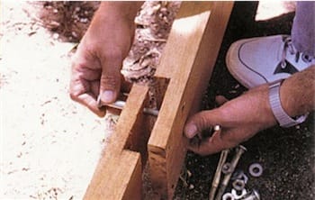 woodworking joints - Halving Joint