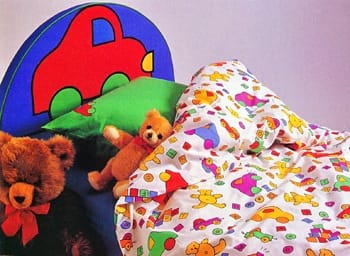 Slip on headboard cover-kids