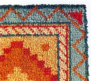 Rag Rug Close-up