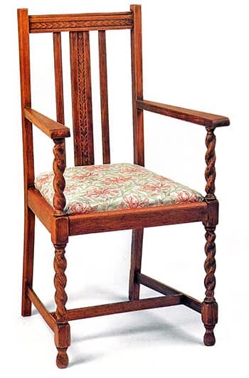 Chintz covered chair