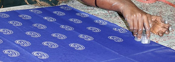 Block Fabric Printing