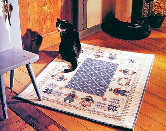 Tapestry & crochet rugs