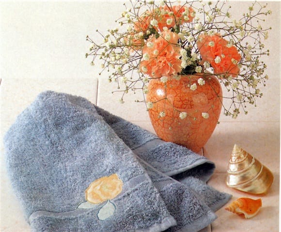 Appliqué Single towel