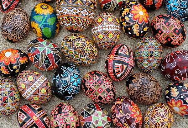 pysanky egg art